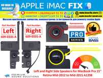 Динамики левый и правый MacBook Pro 15 Retina A1398 (2012-2015)