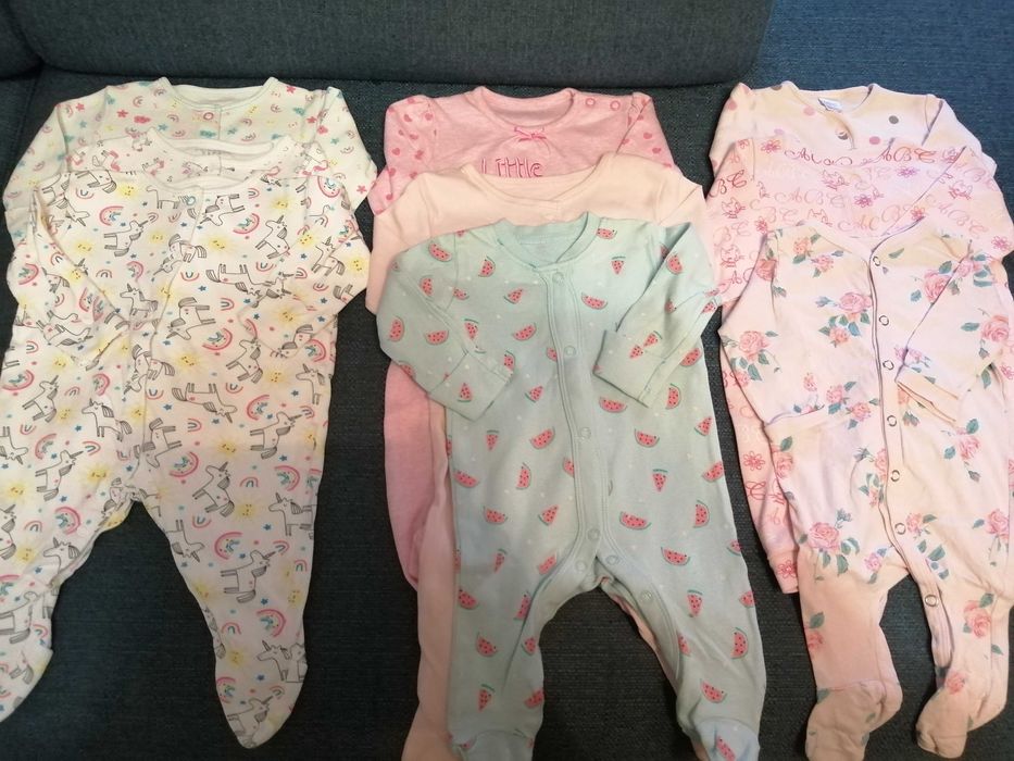 Zestaw ciuszków 0-3mscy