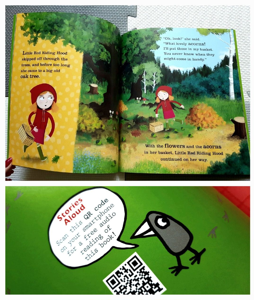 Ed Bryan Little Red Riding Hood z kodem QR po angielsku audio book