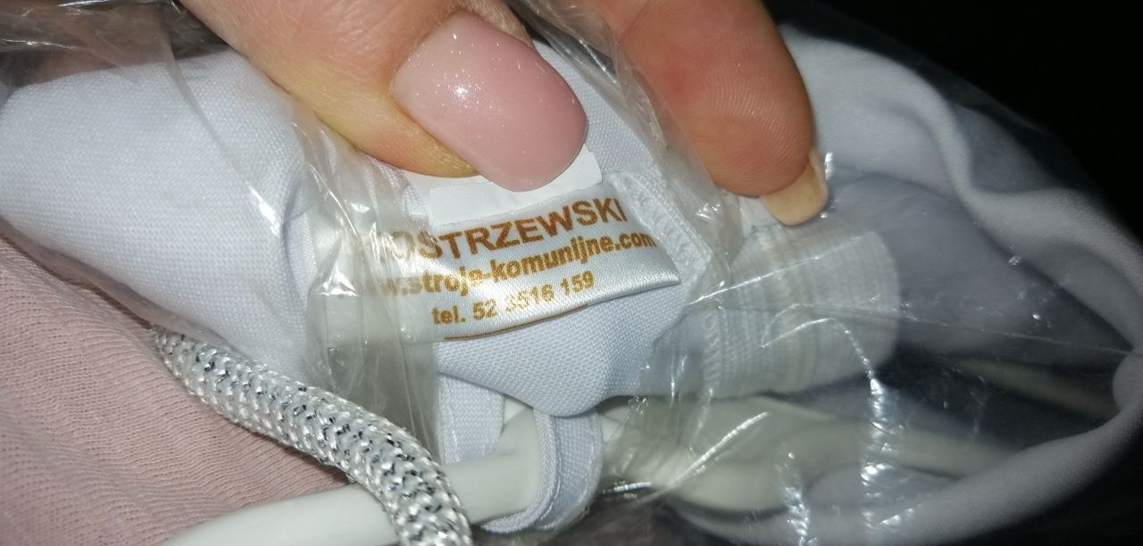 Alba komunijna biała