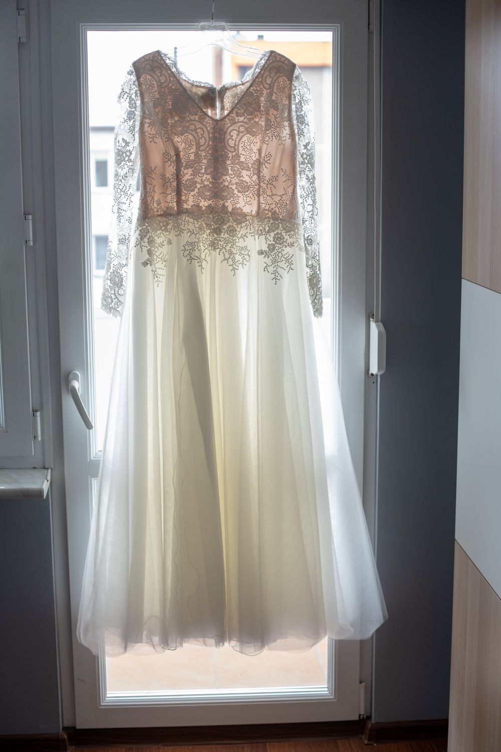 Suknia ślubna- piękna suknia ślubna na 163cm wzrostu
