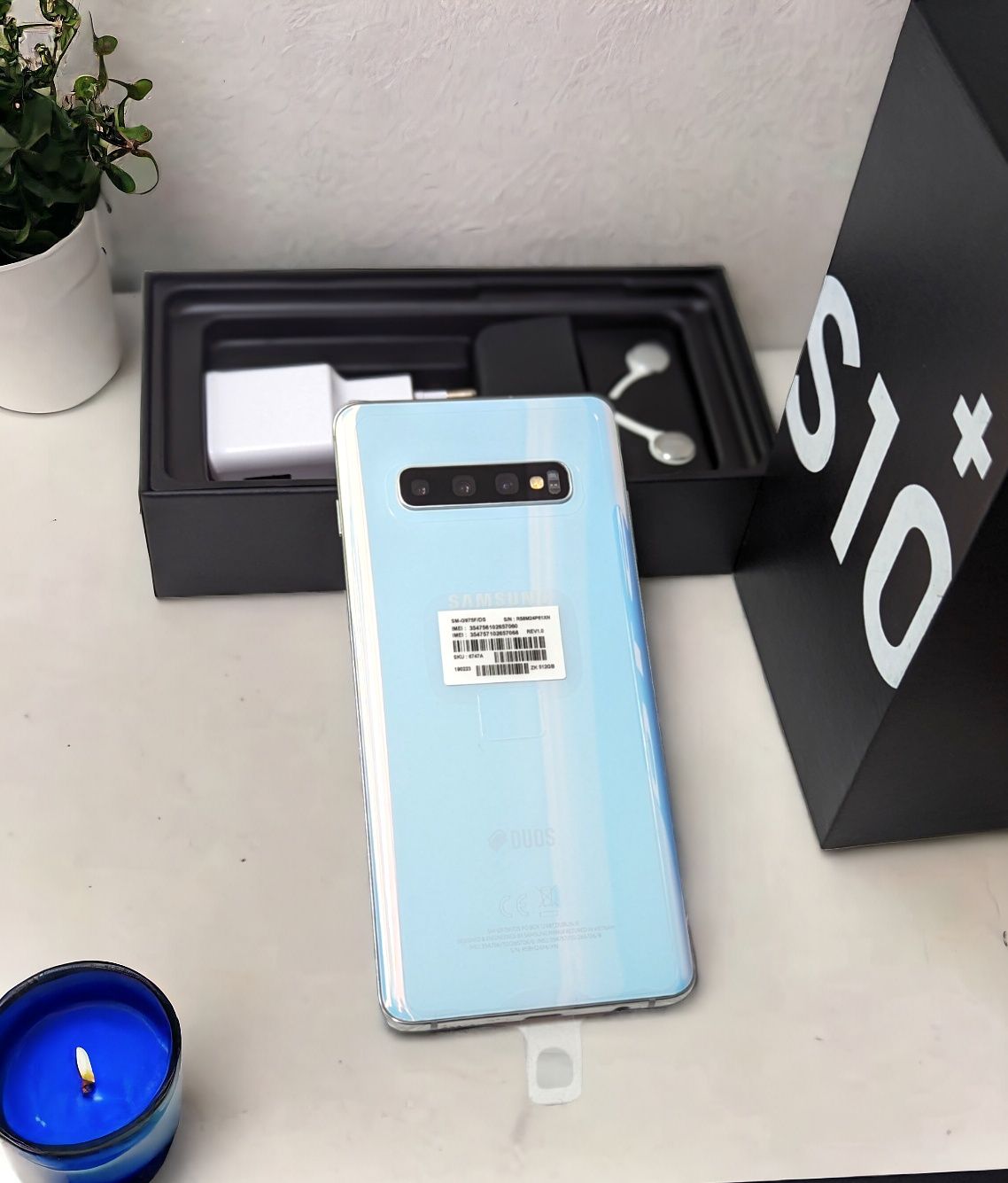 Samsung Galaxy S10+ G975U, F\DS 8\128, 8\512Gb, 12\1TB. New. Original!