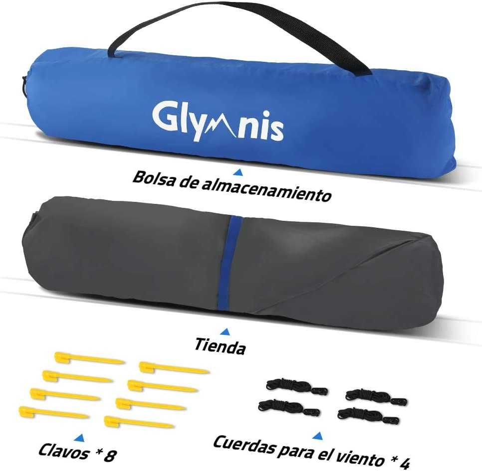 Glymnis - Tenda de campismo para 4 pessoas