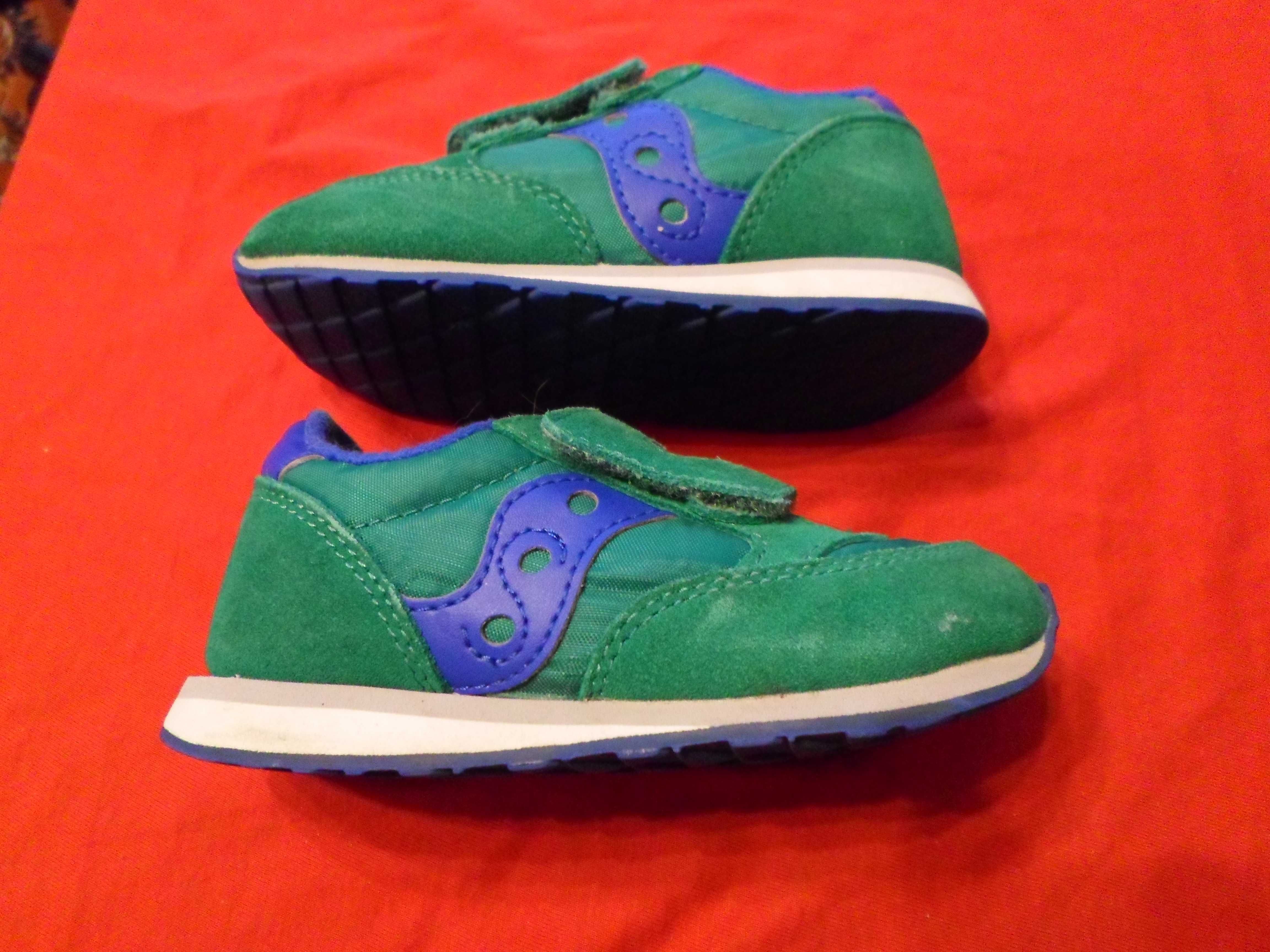 Кросівки дитячі Skechers baby jazz hl green/ blue 23,5 розмір