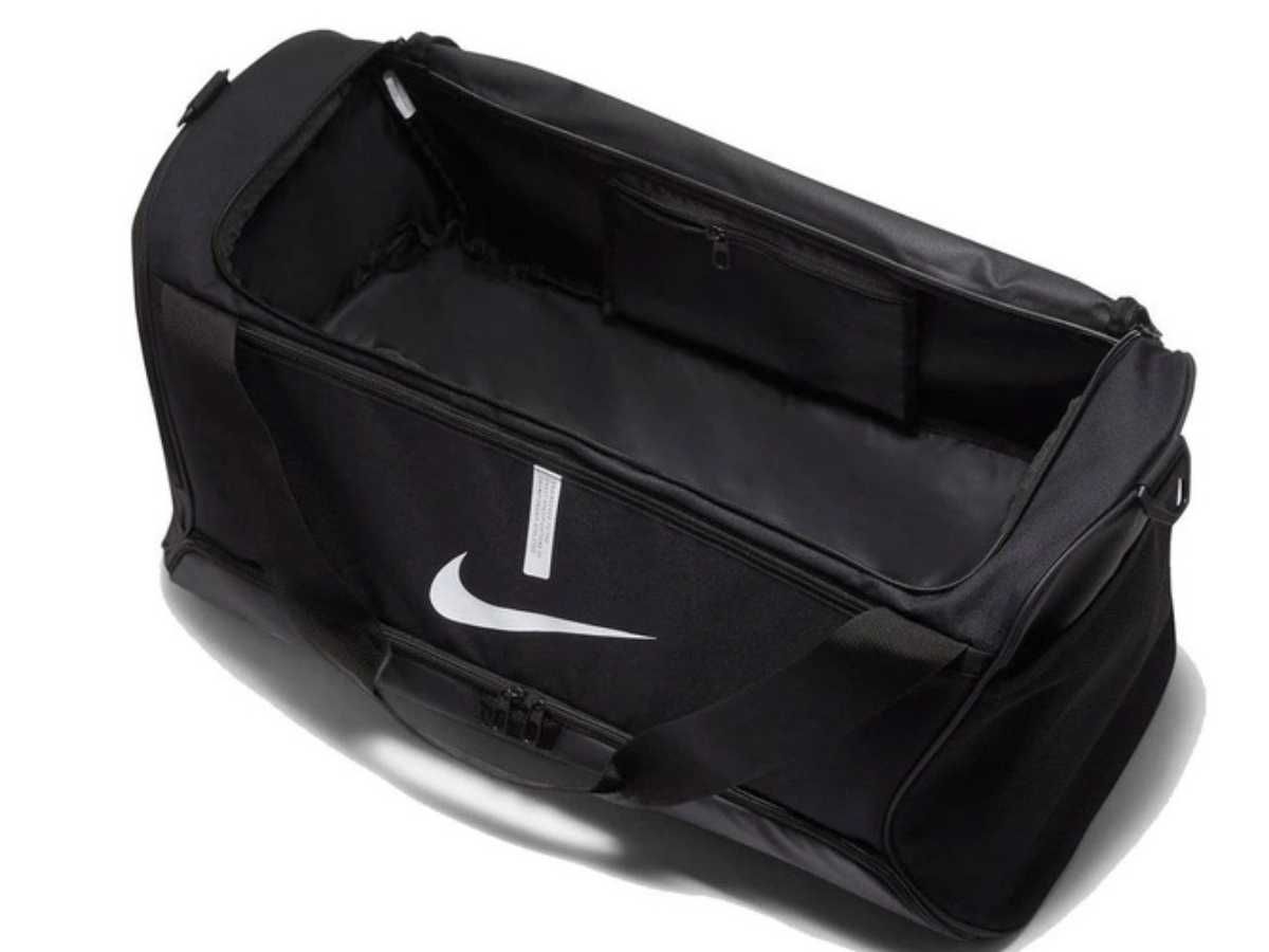 NIKE Torba Sportowa Academy Team Podróżna M Czarna 60L Siłownia Sport