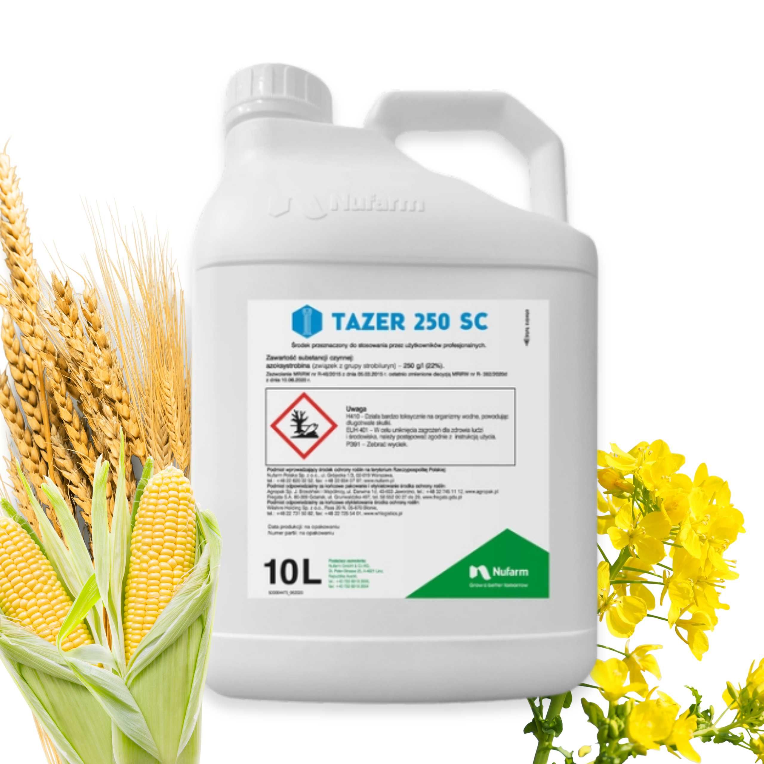 TAZER 250 SC 10L Koncentrat Fungicyd Środek grzybobójczy
