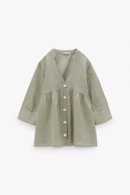 Лляна блуза ZARA, ідеальна