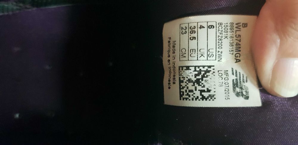 Sapatilha new balançe 36.5