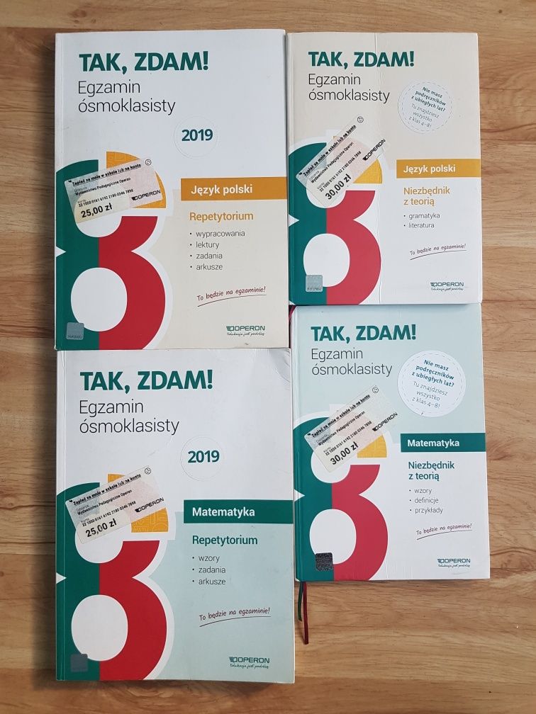 Repetytorium Tak, zdam egzamin 8 ósmoklasisty