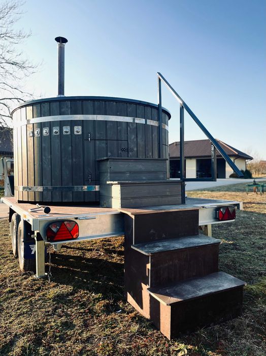 Mobilna Balia Jacuzzi Ruska Balia na Wynajem Hydromasaż Aeromasaż