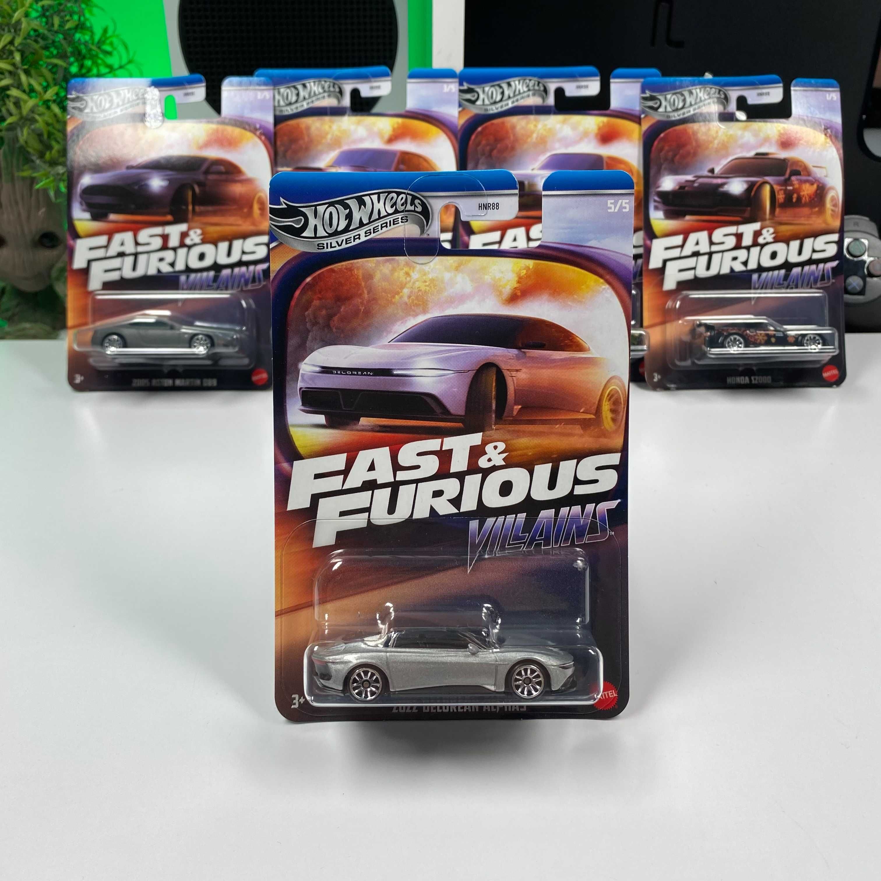 Тематичні Машинки Hot Wheels Fast & Furious тачки злодіїв