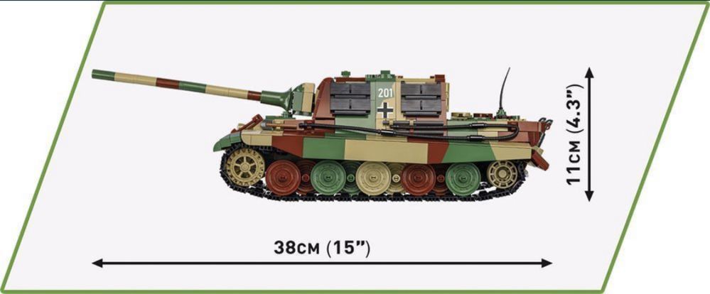 Klocki cobi 2580 czołg Jagdtiger