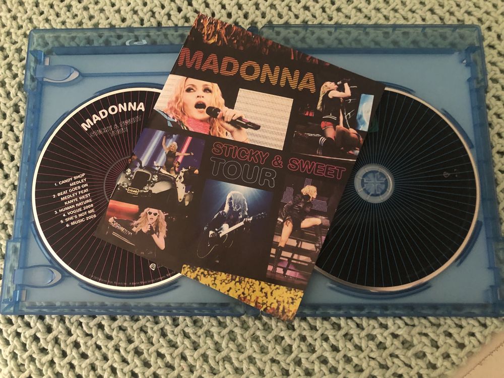 Madonna Sticky&Sweet tour blu ray