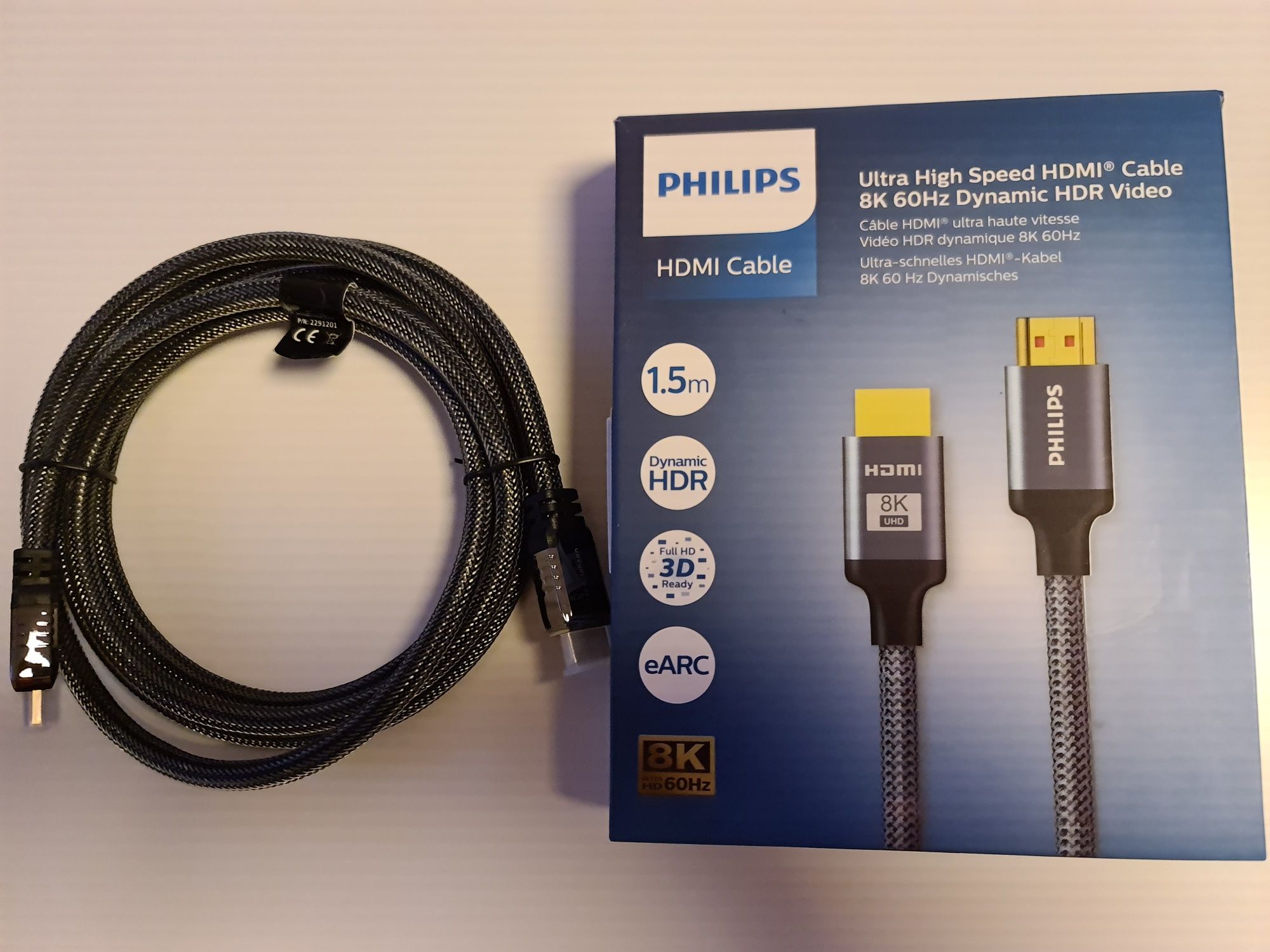 Kabel HDMI Philips 8K 60 Hz