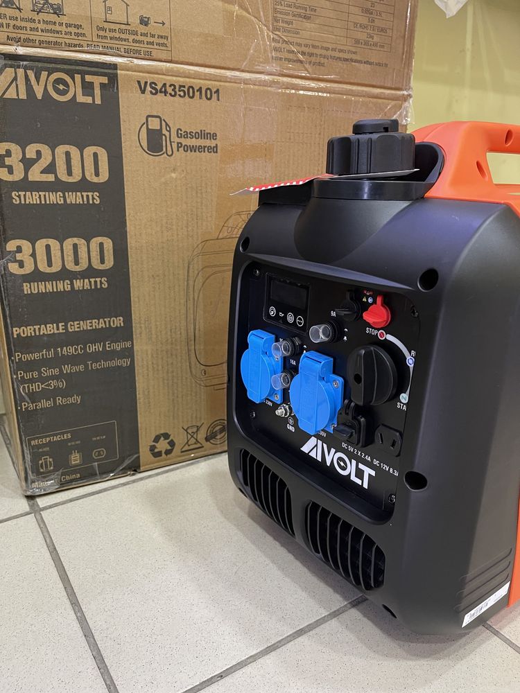 В наличии!!!AIVOLT 3.2кВт Инверторный Германия Новый в упаковке