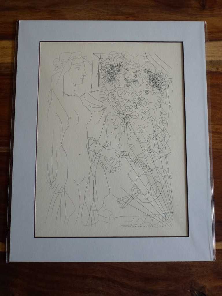 Pablo PICASSO - VOLLARD SUITE #214 - 1956 r.!