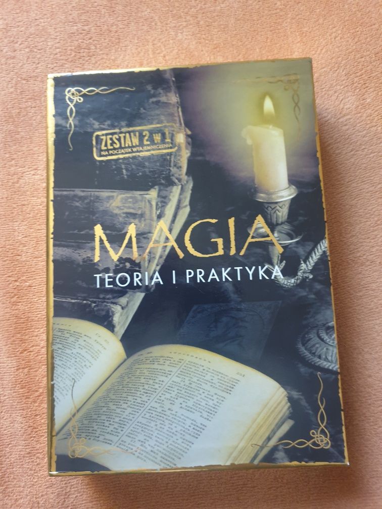 Magia teoria i praktyka, 2 tomy, przepiękne wydanie