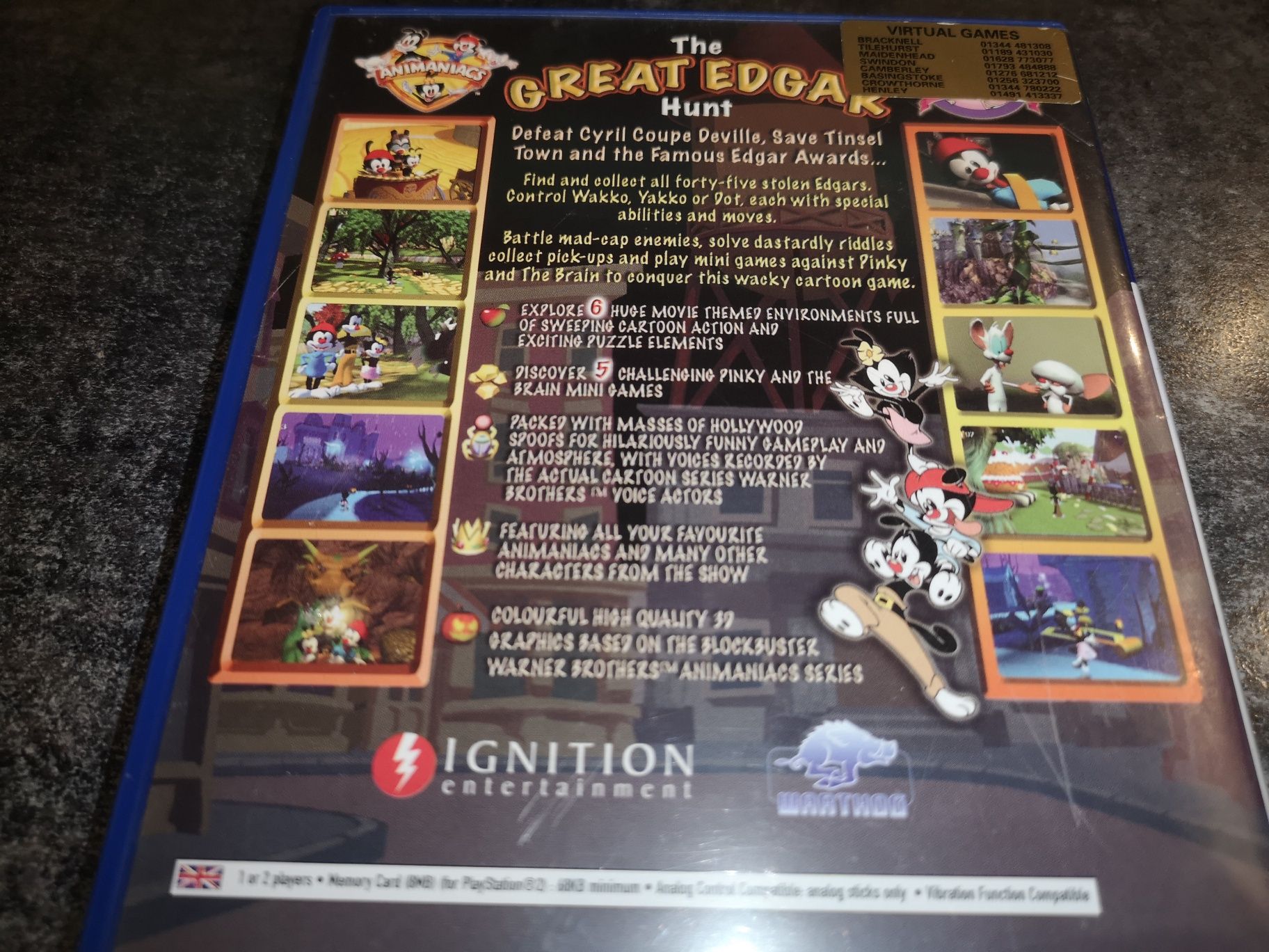 Animaniacs PS2 gra ANG (stan bdb) kioskzgrami Ursus sklep