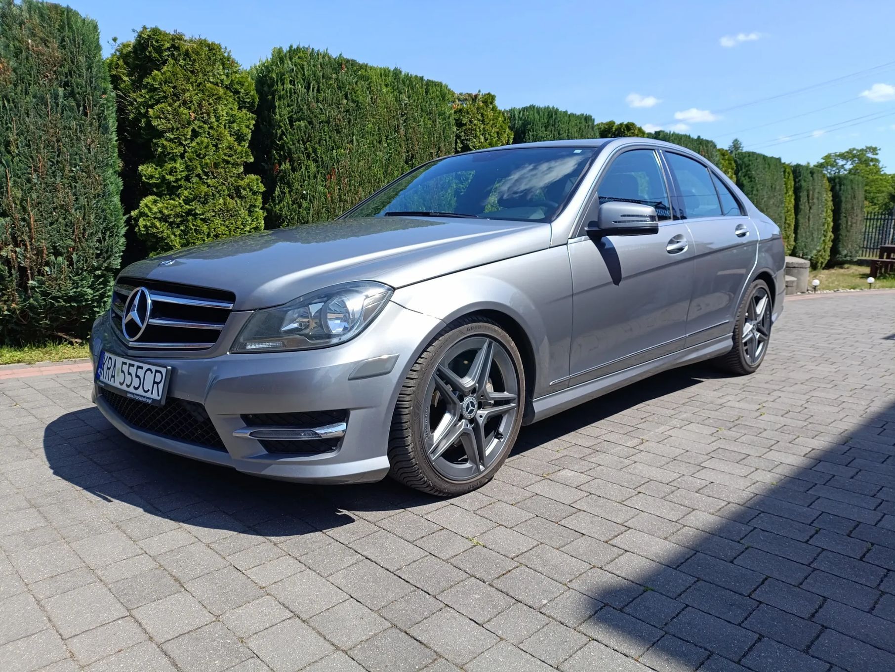 Mercedes-Benz Klasa C Mercedes C klasa W204 4 Matic