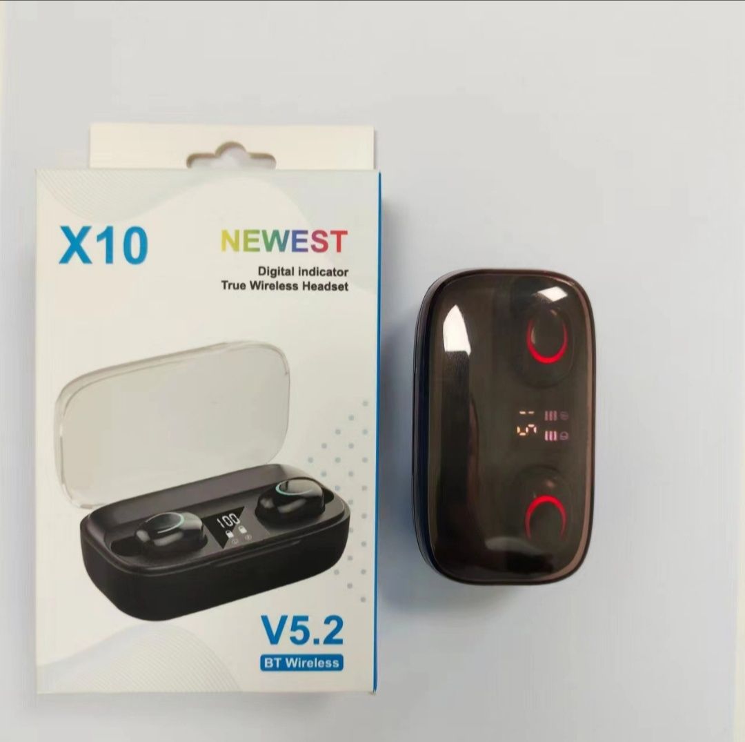 Безпровідні  навушники Bluetooth Newest X10. BT V 5.2  з Power Bank