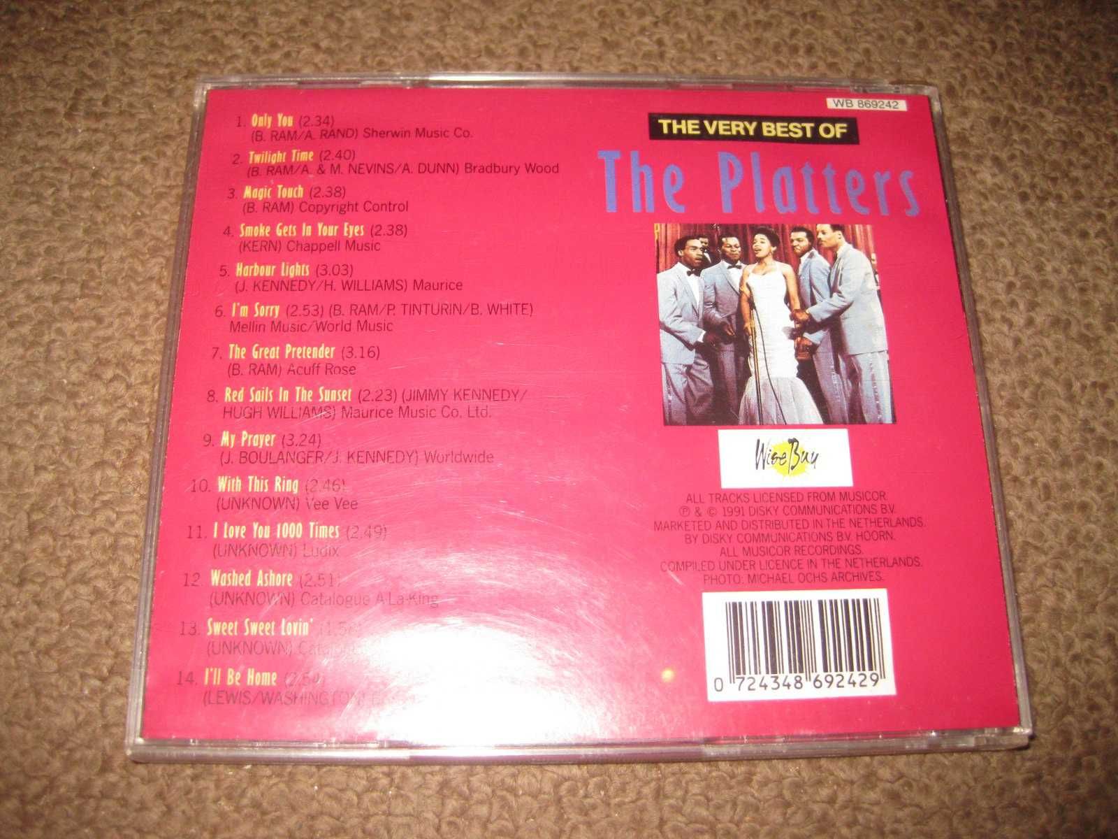 CD dos The Platters "The Very Best Of" Portes Grátis!