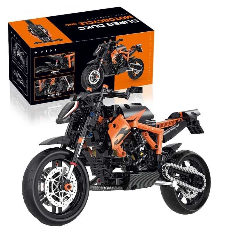 Nowe klocki technic motocykl KTM SUPER DUKE 1290 – 579 elementów
