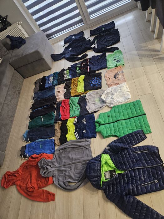 Mega paka ubrań dla chłopca w rozmiarze 152