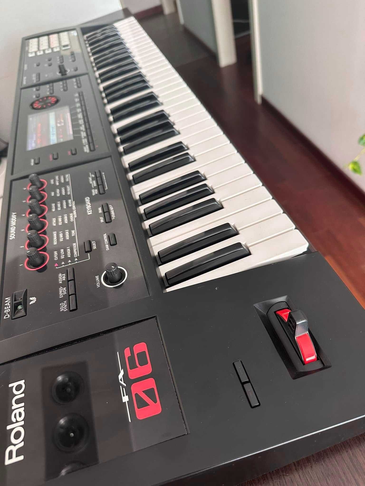 Roland FA-06 - syntezator, stacja robocza