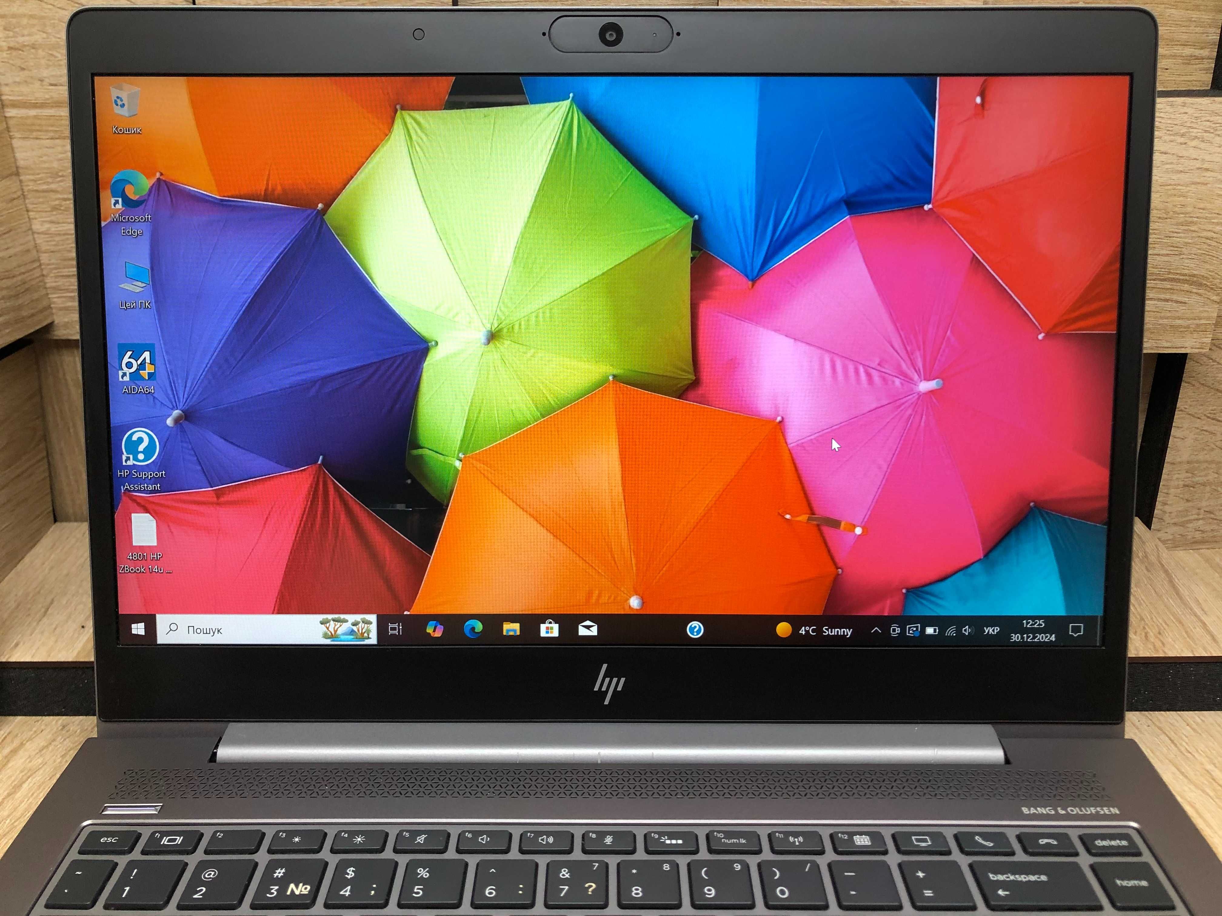 №4801 Ноутбук HP ZBook 14 G5 14" FHD IPS/i5-8350U/8Gb/SSD256Gb