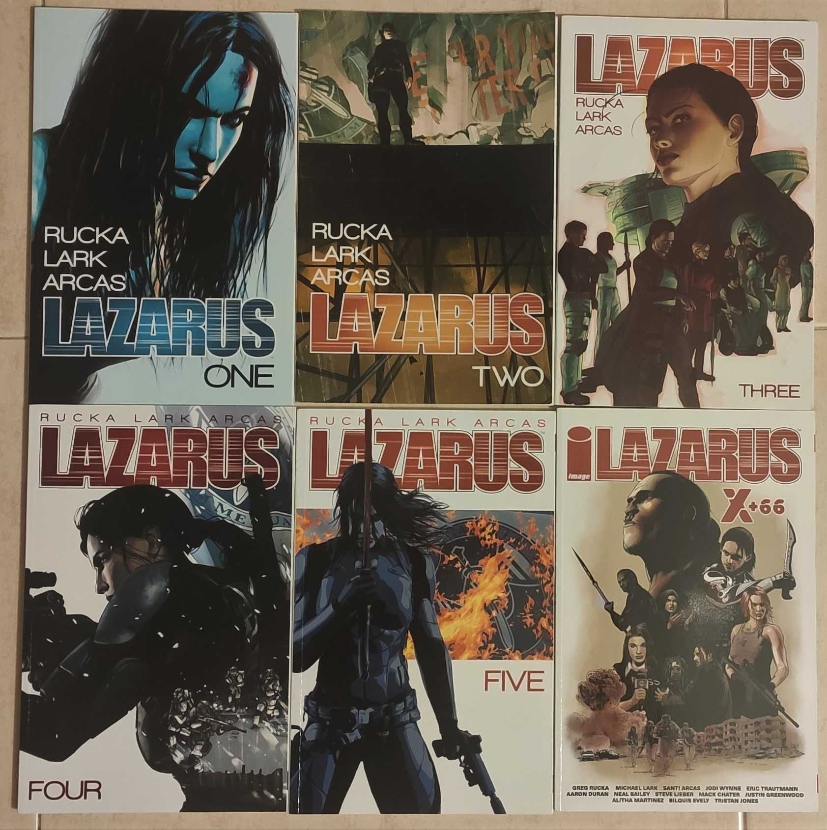 Lazarus 1-5 and X+66