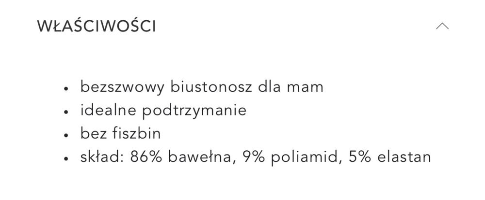 Gatta Bawełniany biustonosz dla karmiących