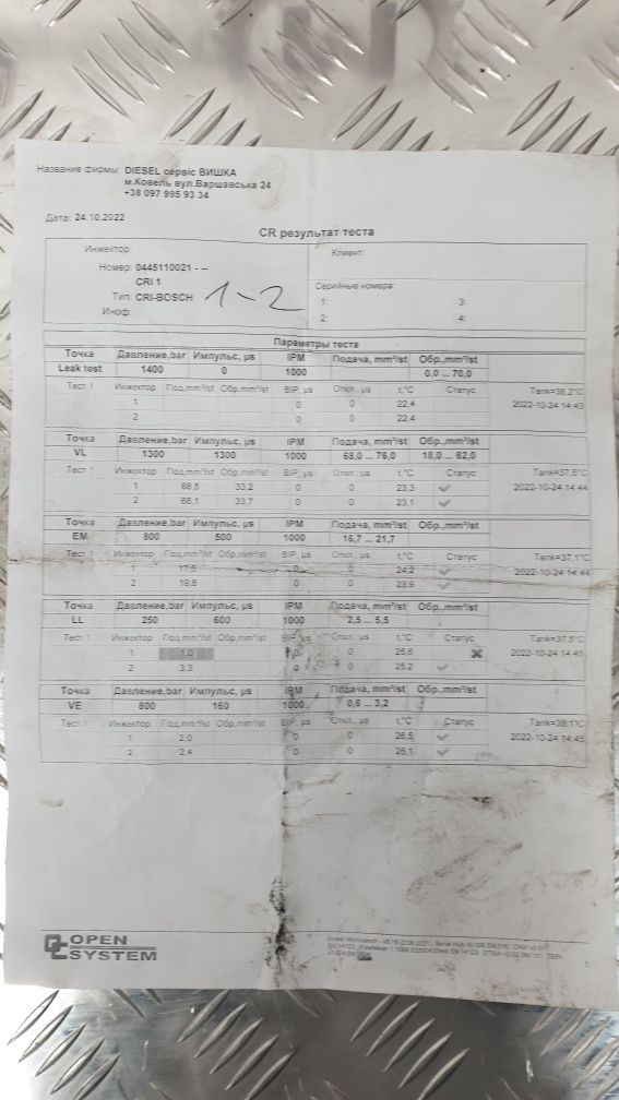 Форсунки Рено 1.9 Трафик Мастер Лагуна Сценик Меган Виваро Прим