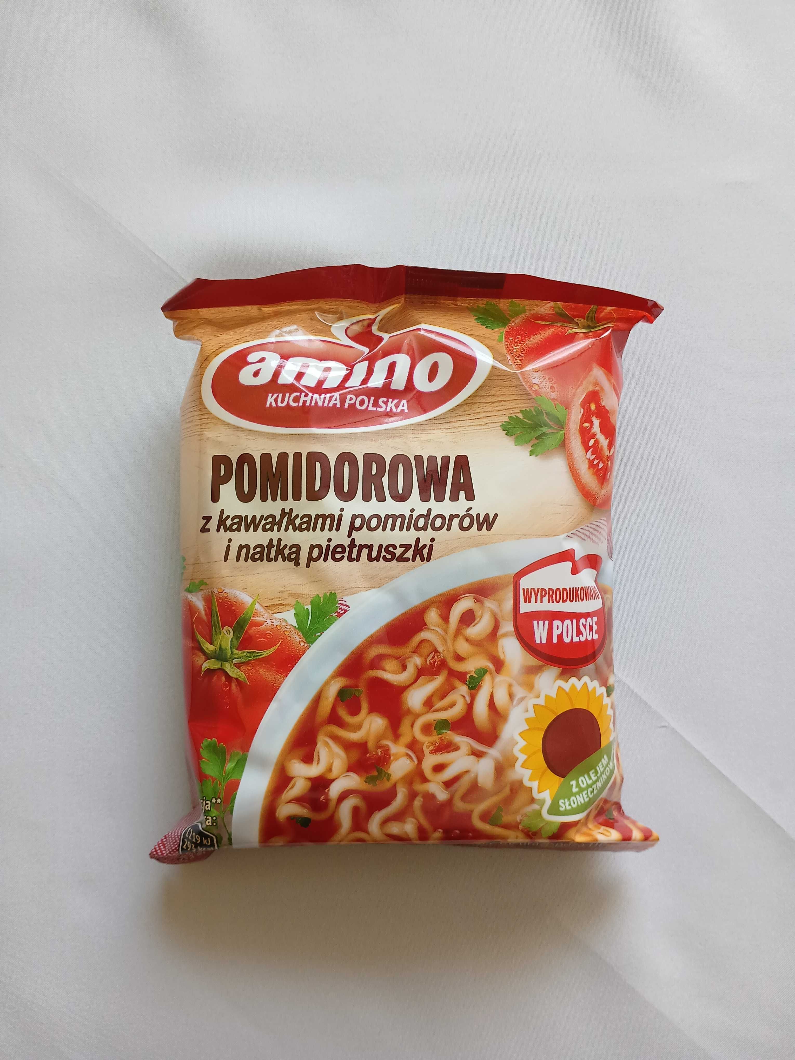 Amino Zestaw zup błyskawicznych (różne rodzaje) 57g-61g