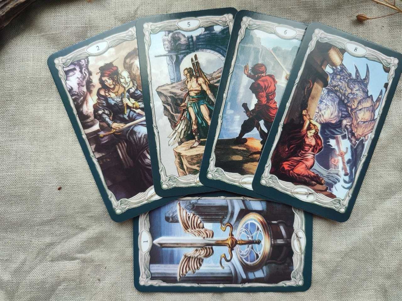 Гадальні карти епічне таро epic tarot фентезі фентезійна колода карт