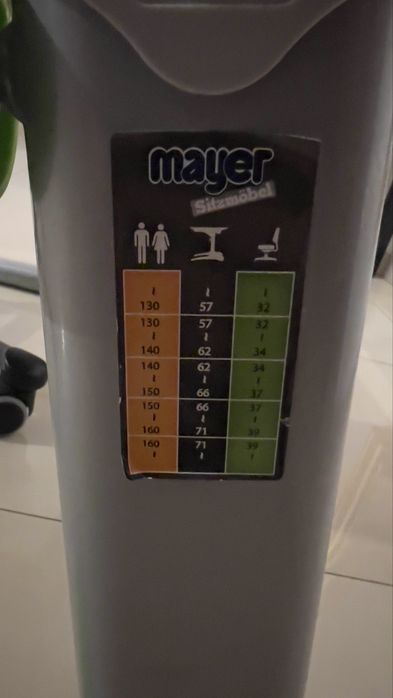 Mayer biurko + krzesło ergonomiczne rosnące z dzieckiem