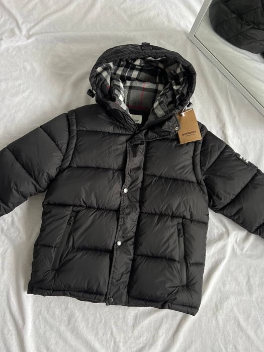 ‼️НОВИНКА‼️ Пуховик від Burberry / Барбері куртка зимова