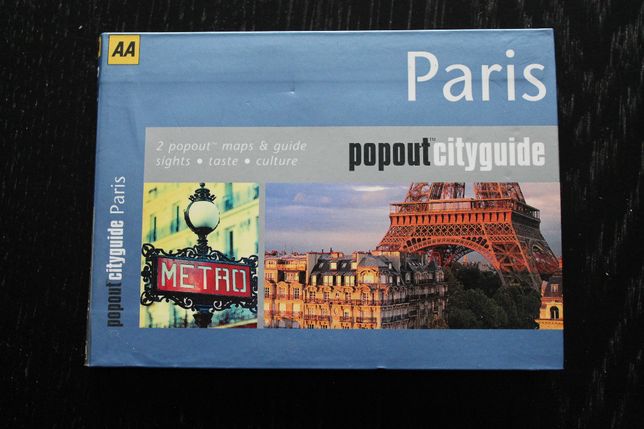 Paryż - 2 mapy zestaw + DVD o Paryżu