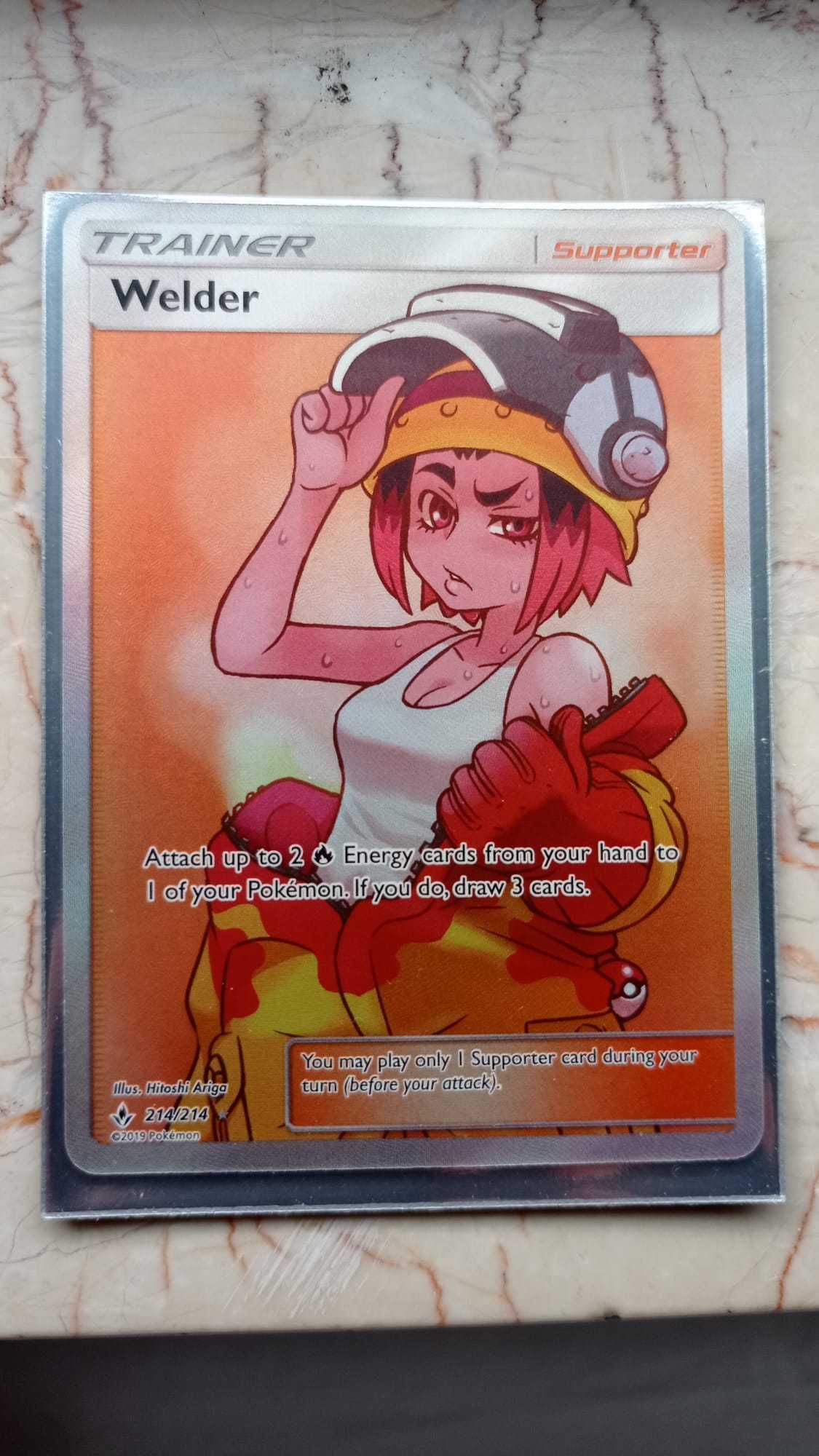 welder 214 pokemon tcg