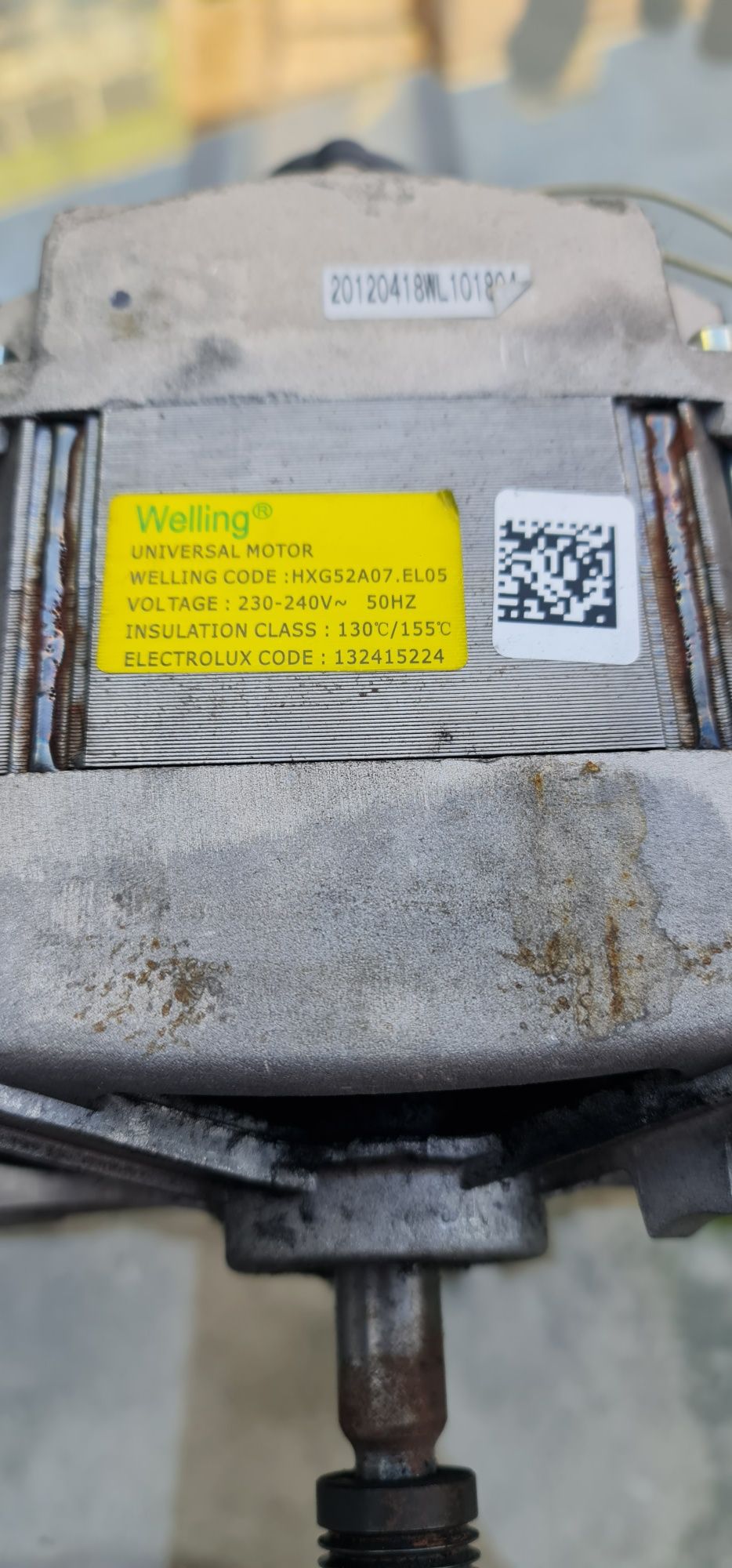 Peças para lava roupas Electrolux.