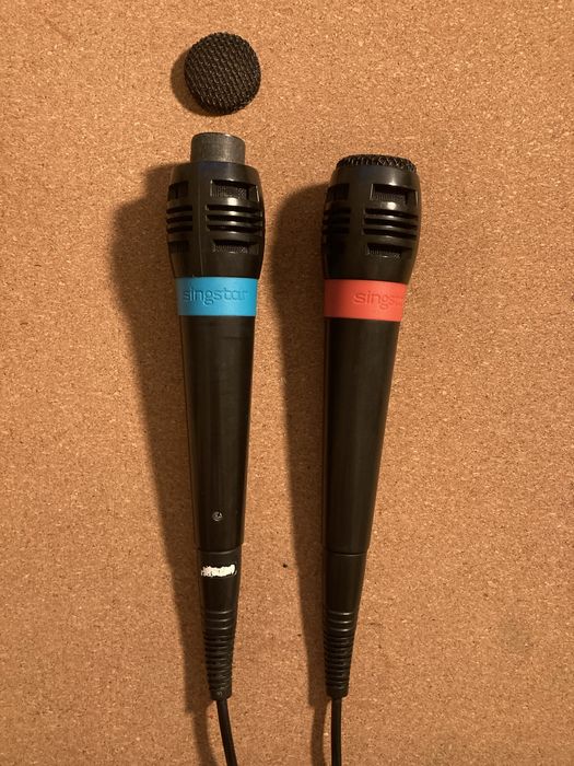 Microfones Singstar Playstation 2 (AVARIADOS)
