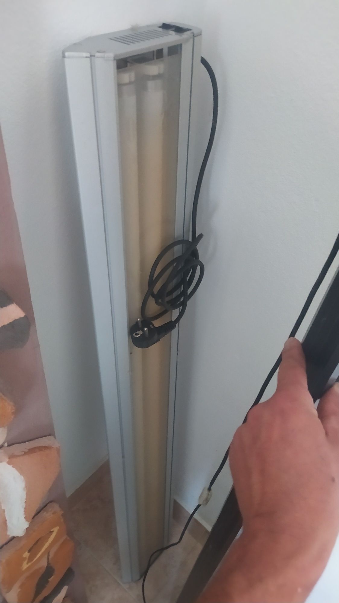 Aquário com tudo o equipamento