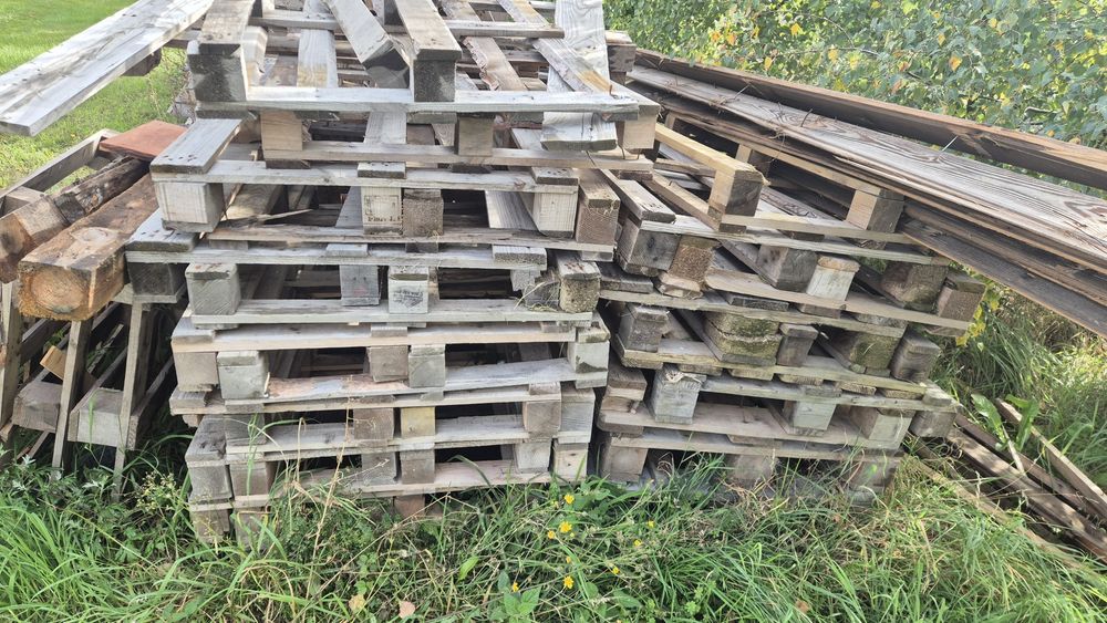 Palety na opał 5 zł za sztukę