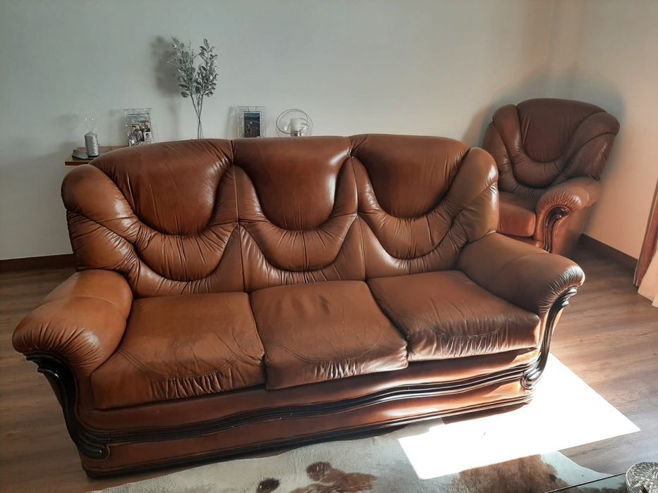 Sofás 1 grande 2 individual