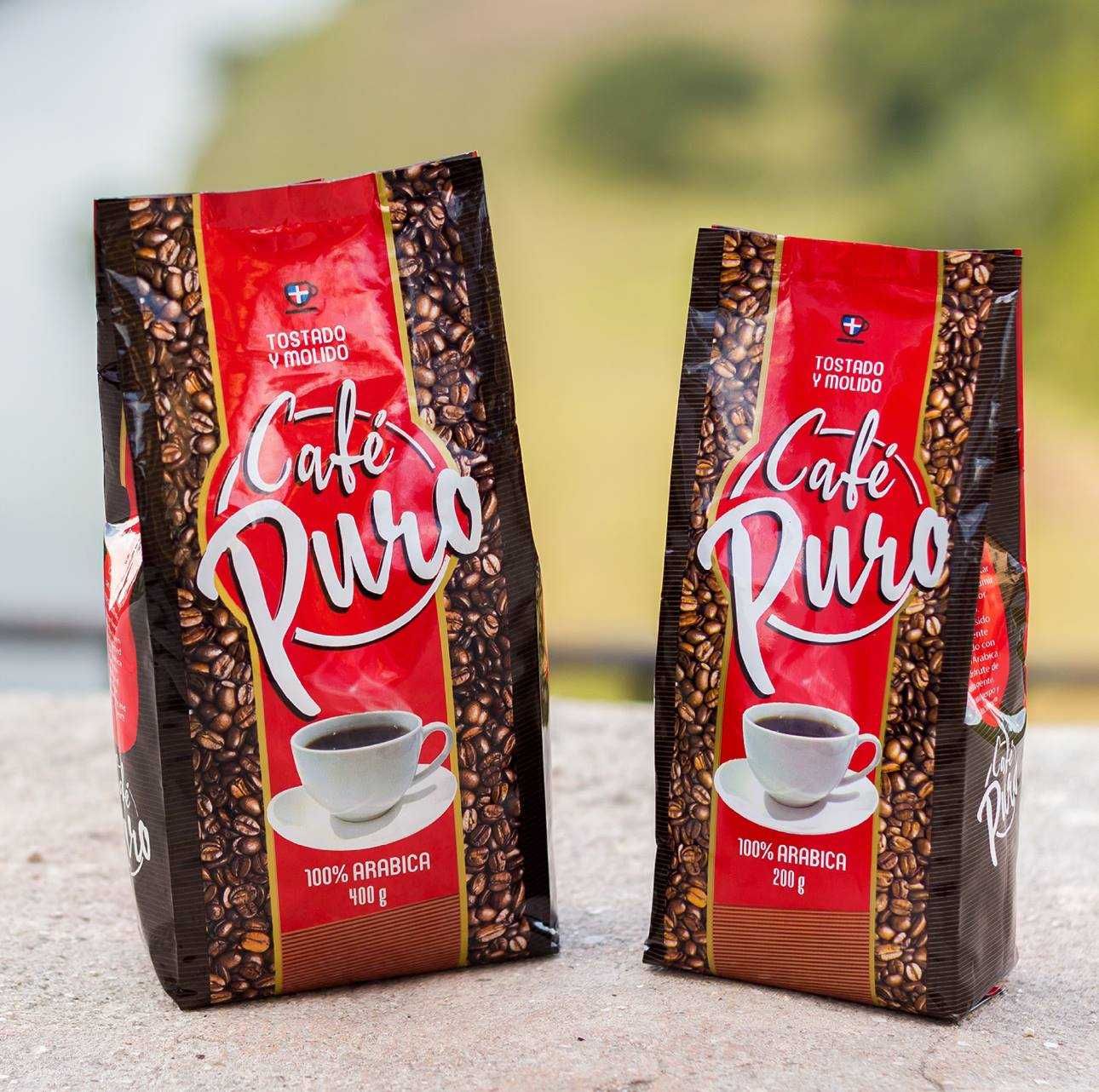 Доминиканский кофе Puro в зёрнах - 400 грамм