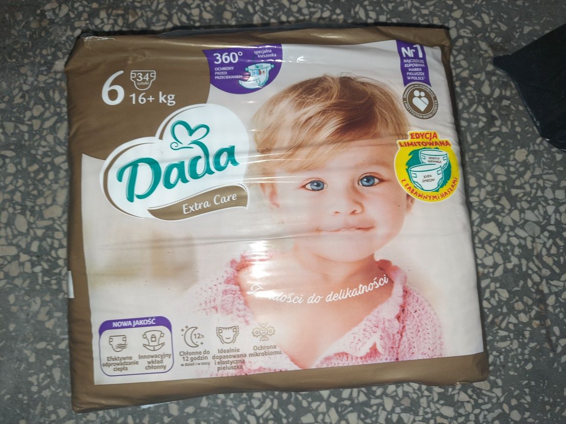 Nowe pieluchy Dada extra care 6