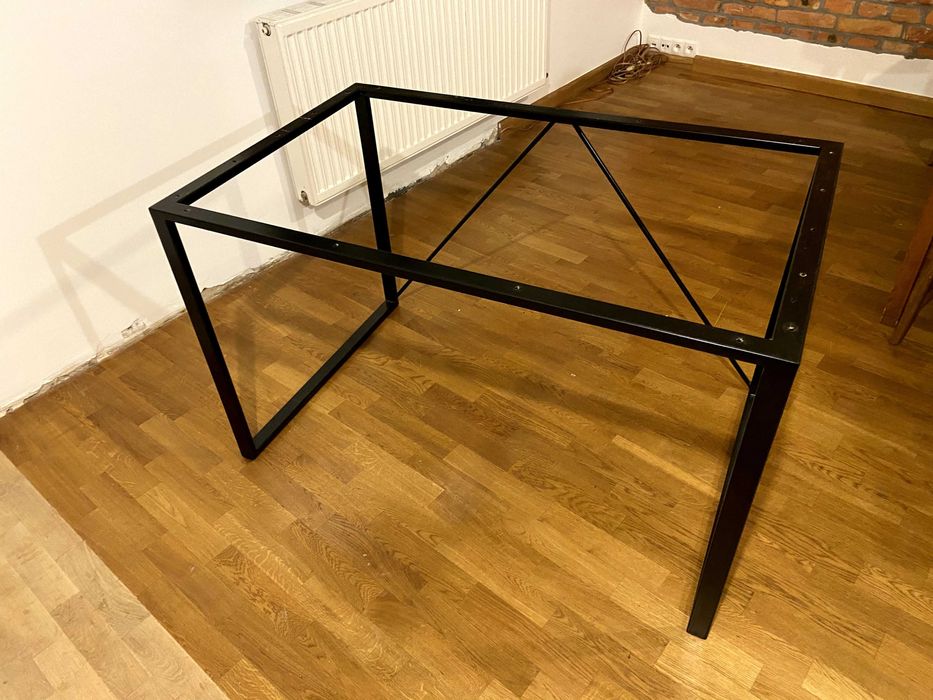 Nogi, stelarz biurka, stołu metalowy piękny i stabilny 120 x 80