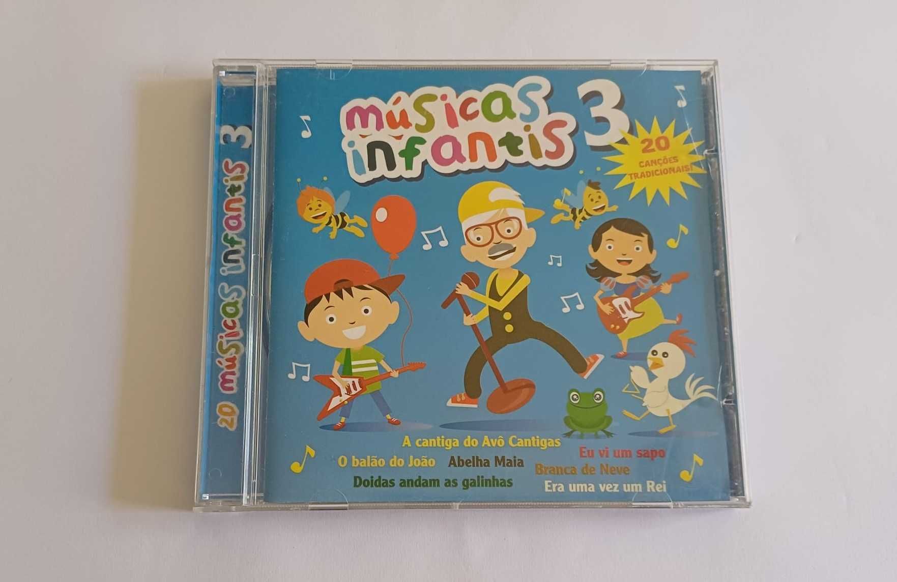 CD - Músicas infantis 3, 20 canções tradicionais