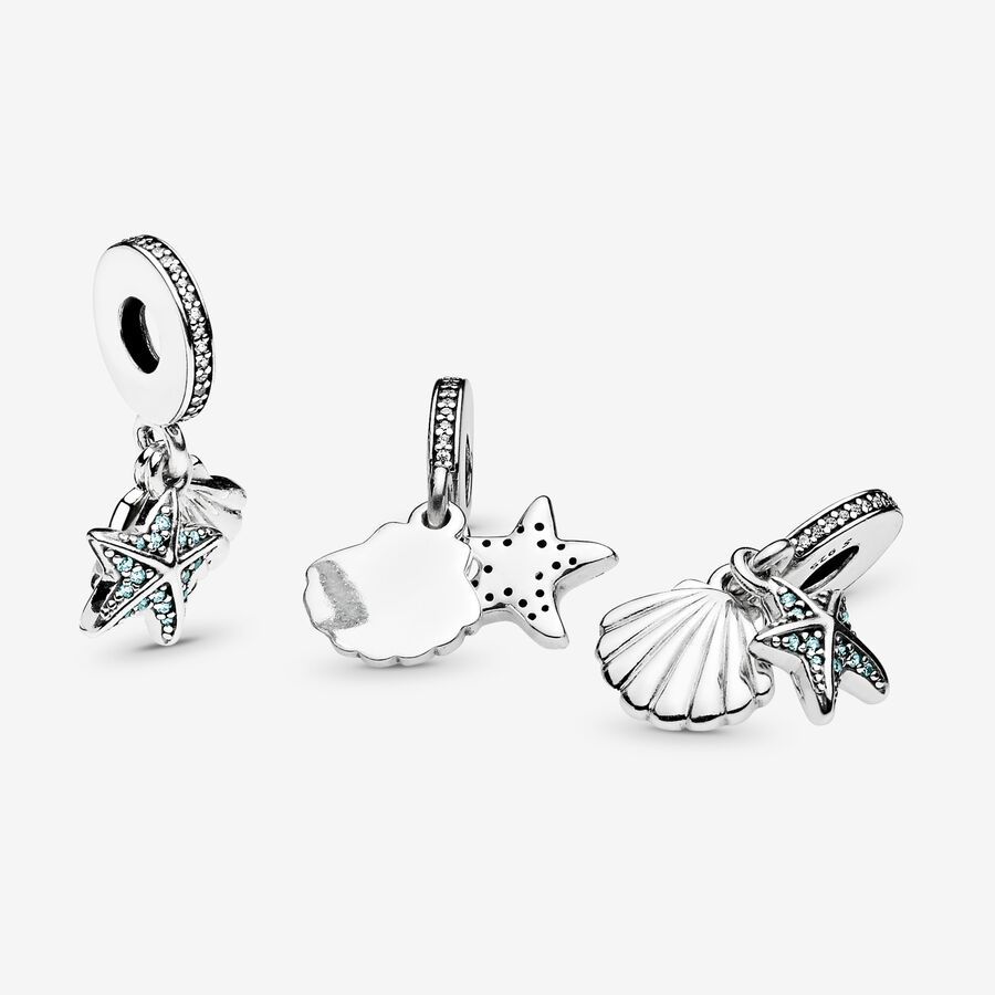 PANDORA Charms muszla-rozgwiada