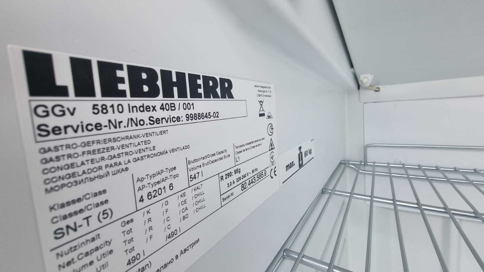Zamrażarka gastronomiczna, Szafa mroźnicza No Frost Liebherr GGV 5810