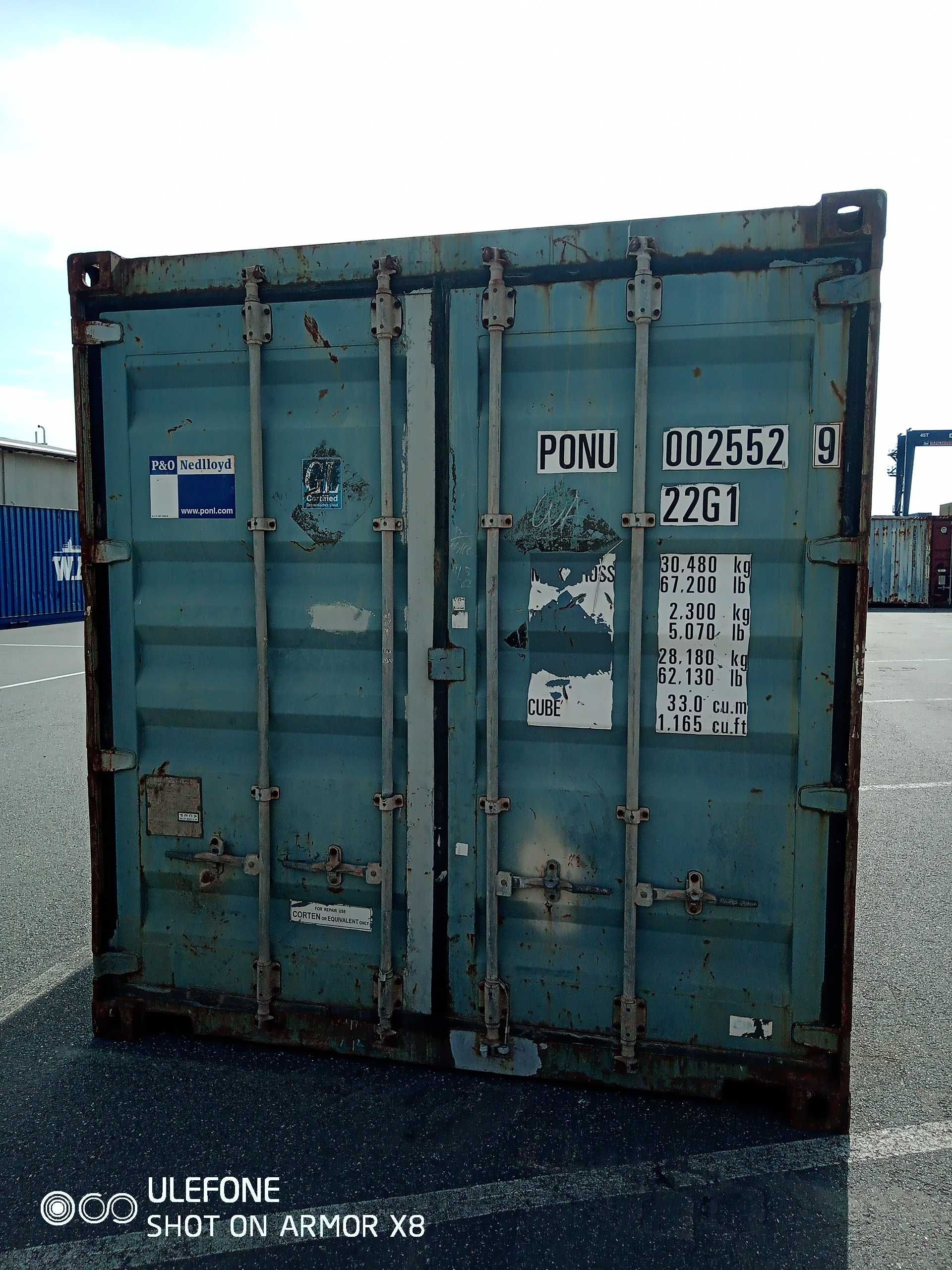 Kontener ze zdjęć 20 DC używany  Eco Containers
